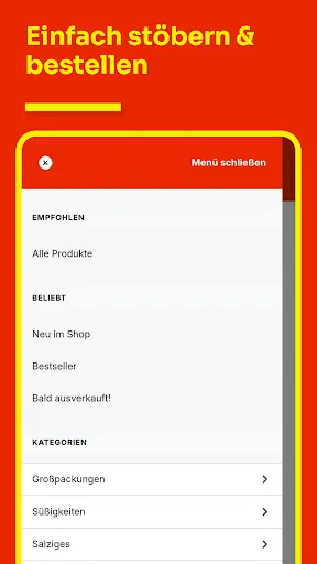 Скриншот 5 — Lebensmittel-Sonderposten.de