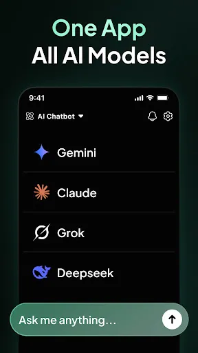 Скриншот 1 — Ask Me Anything - AI Chatbot