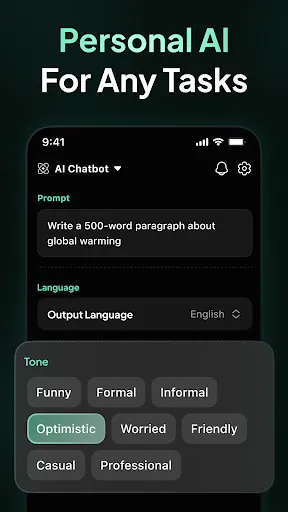 Скриншот 6 — Ask Me Anything - AI Chatbot