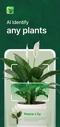 Скриншот 1 — Plant Identifier AI Plant Care