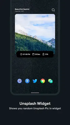 Скриншот 6 — Evolve KWGT - Unique Widgets
