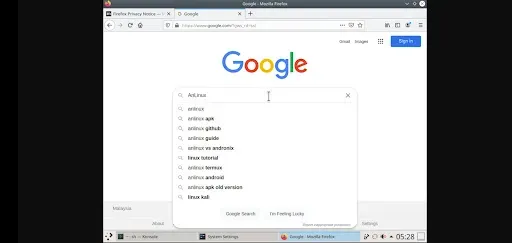 Скриншот 2 — AnLinux - Run Linux on Android