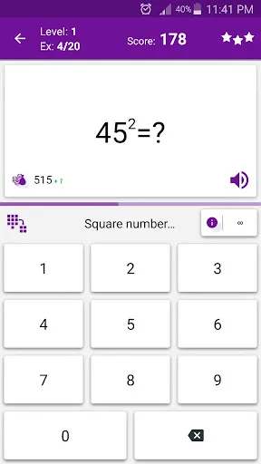 Скриншот 4 — Math Tricks: Устный счёт