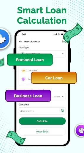 Скриншот 1 — Money Manager Loan Calculator
