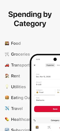 Скриншот 3 — Expense tracker - Finza
