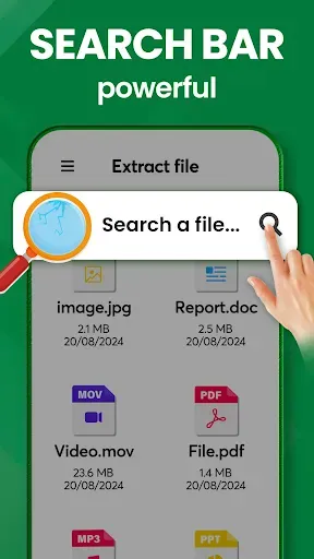 Скриншот 6 — Извлечь Zip, Распаковать