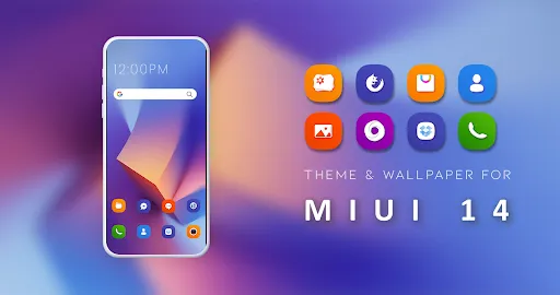 Скриншот 1 — Xiaomi MIUI 14 Launcher