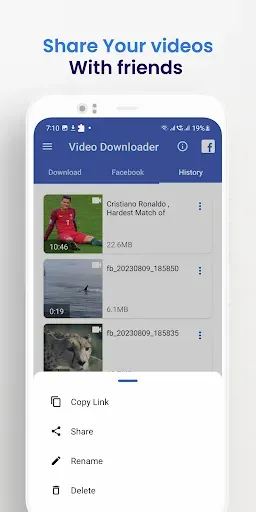 Скриншот 5 — Скачать Видео с Фейсбука