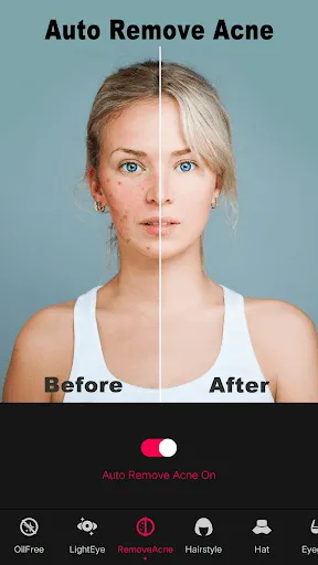 Скриншот 4 — Beauty Makeup Photo Editor