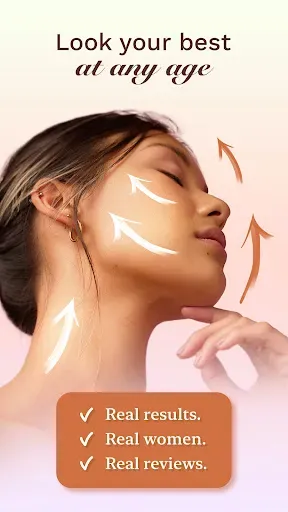 Скриншот 2 — Luvly: Face Yoga & Exercise