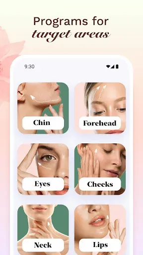 Скриншот 4 — Luvly: Face Yoga & Exercise