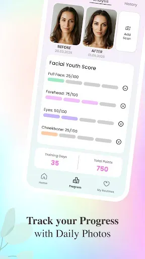 Скриншот 6 — Faceform · Face Yoga Exercise