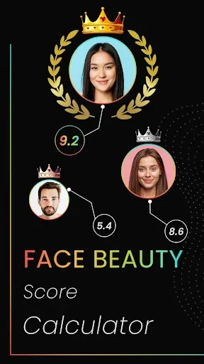 Скриншот 2 — Face Beauty Score Calc & Tips