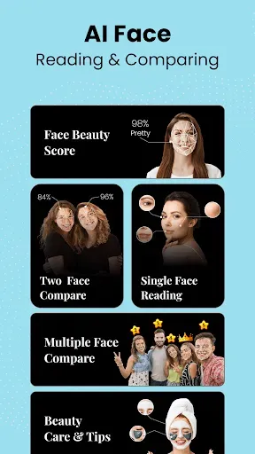 Скриншот 3 — Face Beauty Score Calc & Tips