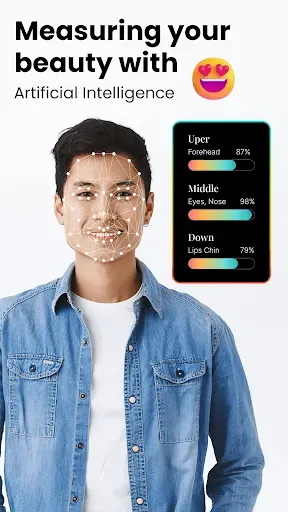 Скриншот 7 — Face Beauty Score Calc & Tips