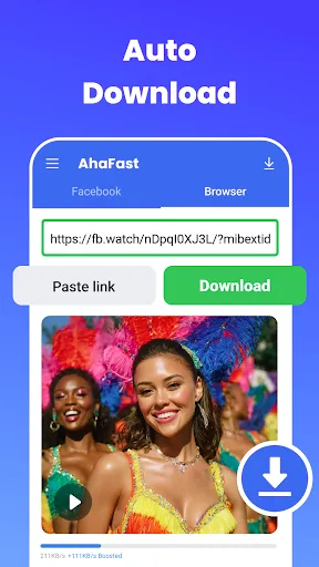 Скриншот 3 — скачать видео Ahafast