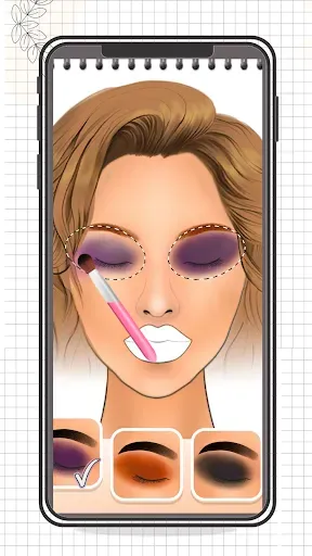 Скриншот 6 — Face Chart - Makeup Guru
