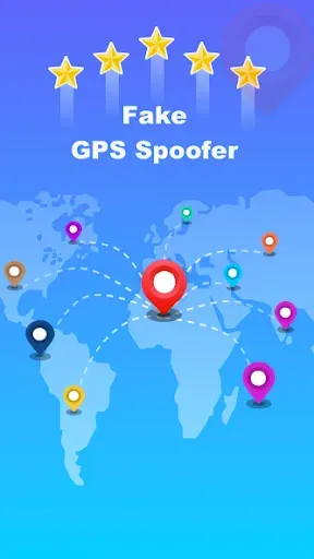 Скриншот 1 — Fake GPS: Spoof Location