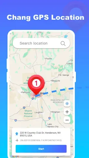 Скриншот 3 — Fake GPS: Spoof Location