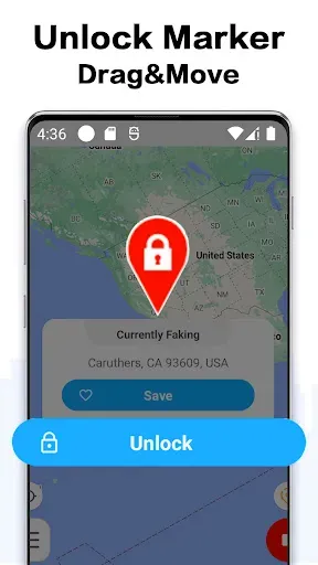 Скриншот 4 — Location Changer Fake GPS-Mock