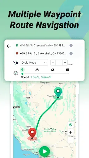 Скриншот 2 — FlashGo: Fake GPS Location