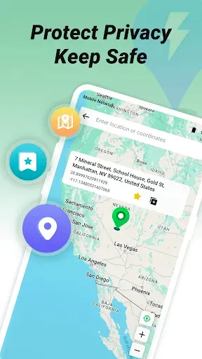 Скриншот 5 — FlashGo: Fake GPS Location