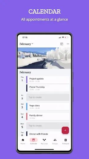 Скриншот 3 — Looping - Family calendar