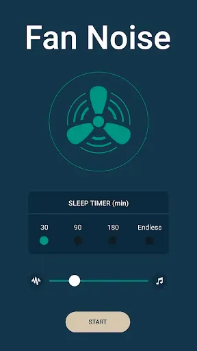 Скриншот 2 — Fan Noise for Sleeping - App