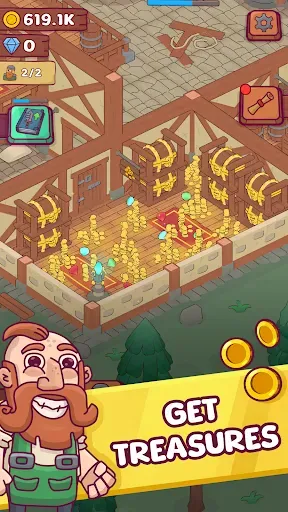 Скриншот 6 — Heroes Tavern: Idle Pub Tycoon