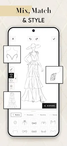 Скриншот 2 — Fashion Design Clothes: Sketch
