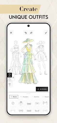 Скриншот 3 — Fashion Design Clothes: Sketch