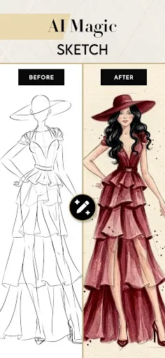 Скриншот 4 — Fashion Design Clothes: Sketch
