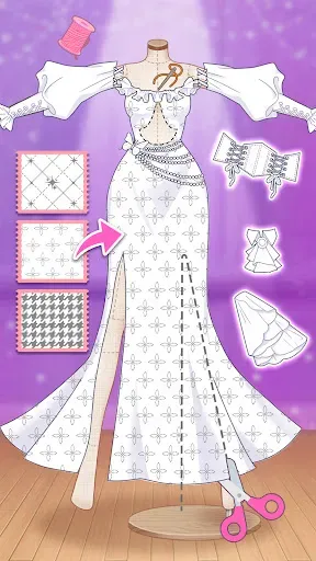 Скриншот 2 — Fashion Tailor: Дизайн Одежды