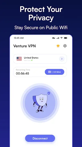 Скриншот 3 — Venture VPN: Стабильный ВПН