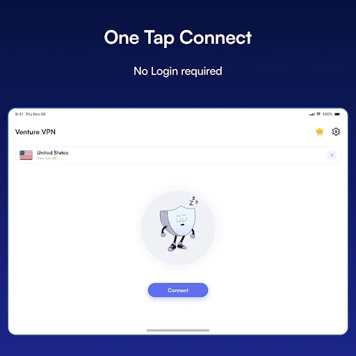 Скриншот 5 — Venture VPN: Стабильный ВПН