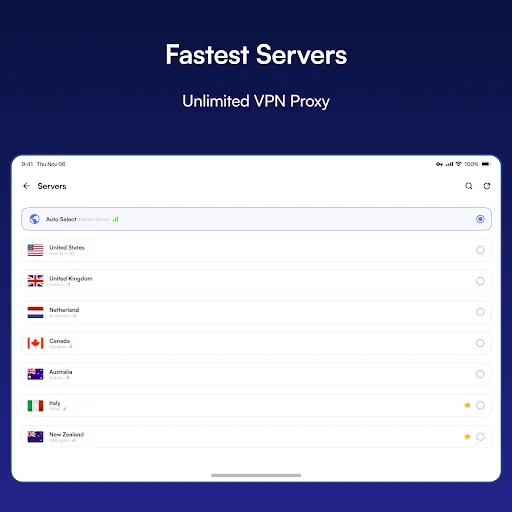 Скриншот 6 — Venture VPN: Стабильный ВПН