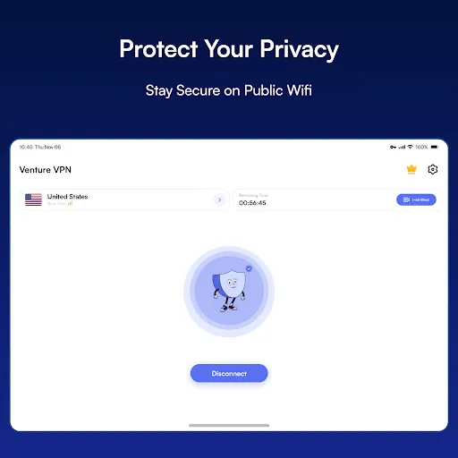 Скриншот 7 — Venture VPN: Стабильный ВПН