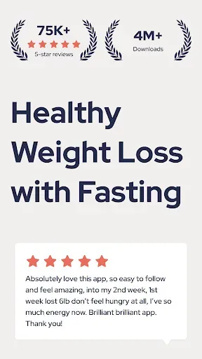 Скриншот 1 — Intermittent Fasting: FastEasy