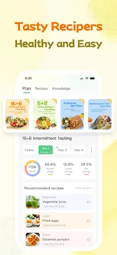 Скриншот 4 — HitFast-Fasting tracker & Diet