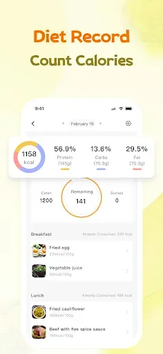 Скриншот 5 — HitFast-Fasting tracker & Diet