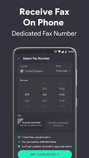 Скриншот 3 — Fax App: Send Fax From Phone