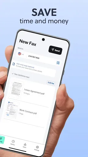 Скриншот 2 — FAX App: Send & Receive Faxes