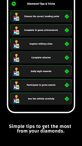 Скриншот 3 — Get FFF Daily Diamonds Guide