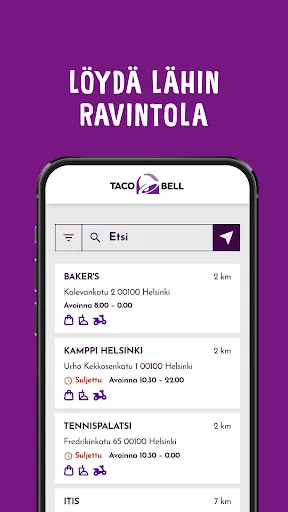 Скриншот 3 — Taco Bell Suomi