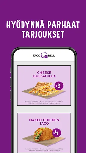 Скриншот 4 — Taco Bell Suomi