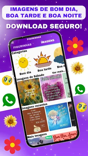 Скриншот 3 — Figurinhas Para Zap Zap