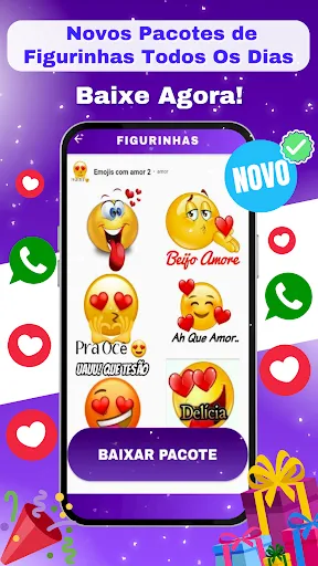 Скриншот 8 — Figurinhas Para Zap Zap