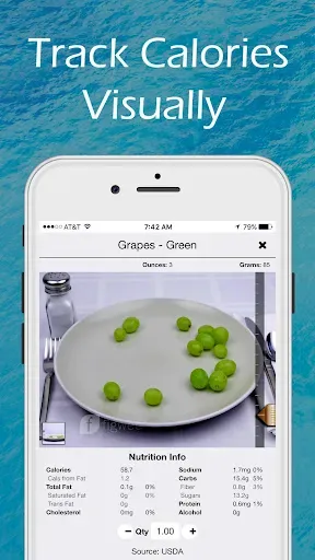 Скриншот 1 — Figwee Visual Food Diary
