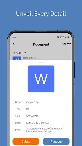 Скриншот 4 — File Recovery - Findback&Store