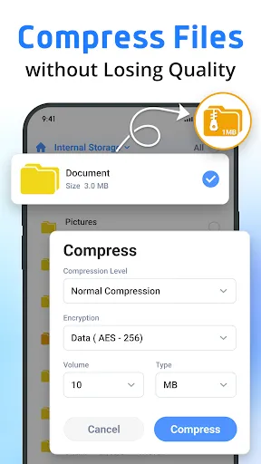 Скриншот 4 — File Archiver - Extract, Unzip